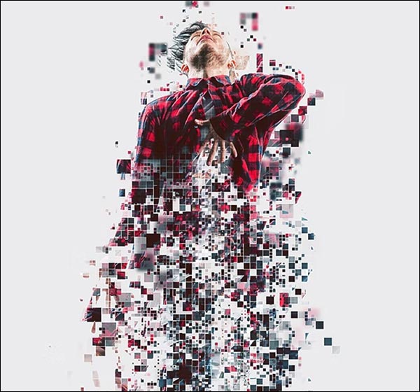 Pixelated Photoshop Action