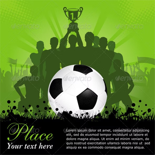 Creative Soccer Poster Template