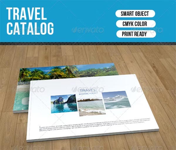 Travel Catalog Creative Template