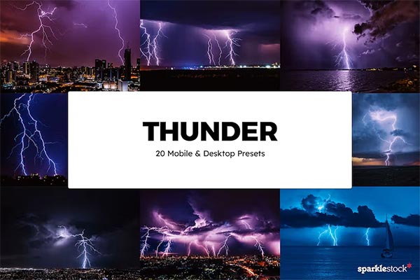 Thunder Lightroom Presets & LUTS