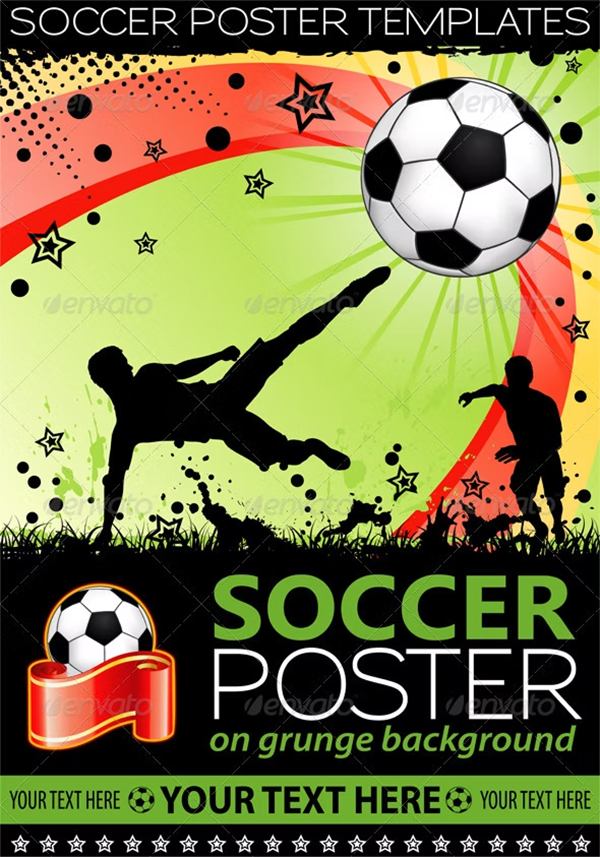 Soccer Poster Creative Template