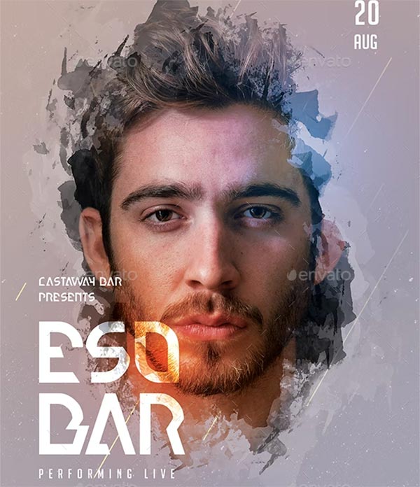 Artist Event Flyer and Poster Template