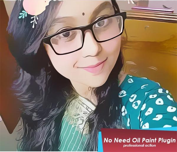 Portrait Vector Painting Photoshop Action