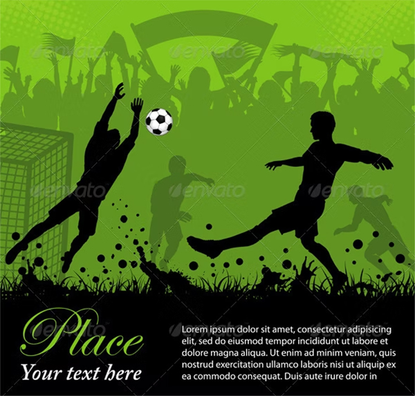 Soccer PSD Poster Template