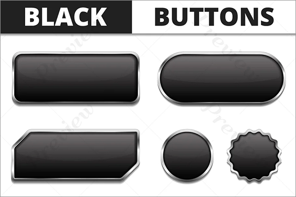 Black Buttons Template