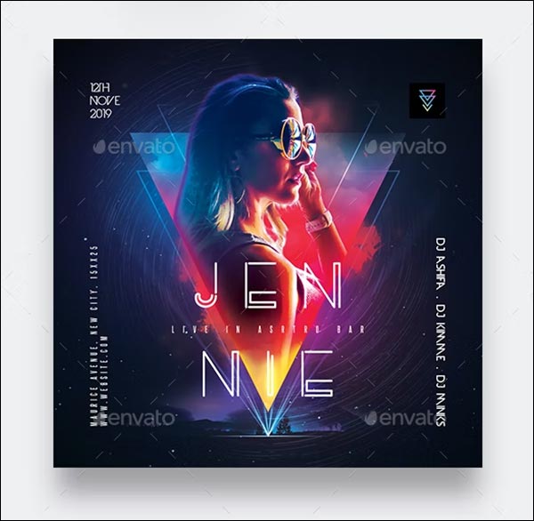 Guest Artist Event Flyer