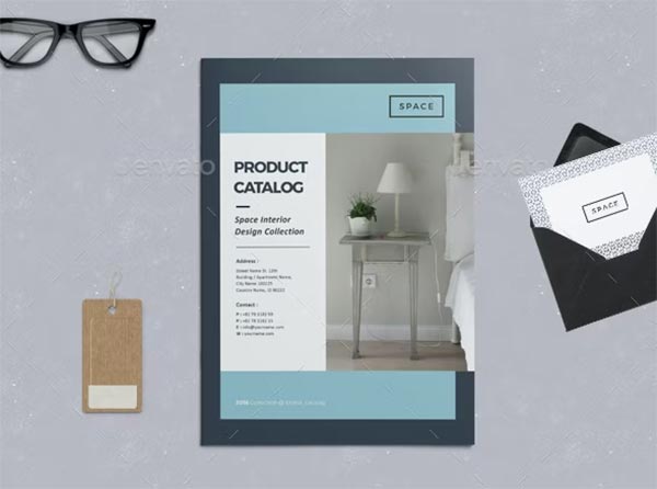Product Catalog Template PSD Design