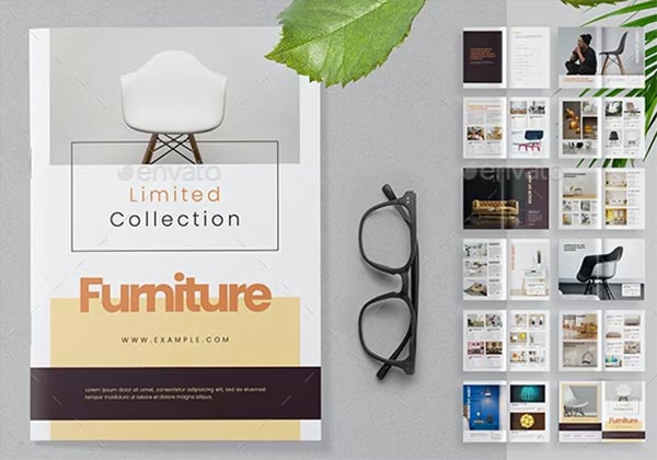 Product Catalog Template PSD Design