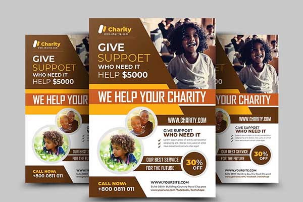 Charity Event Flyer Template Templates