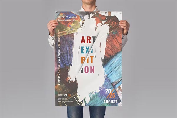 Art Event Illustrator Flyer Template