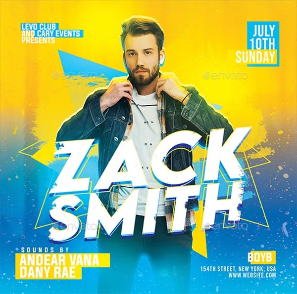 Creative Artist event Flyer Template