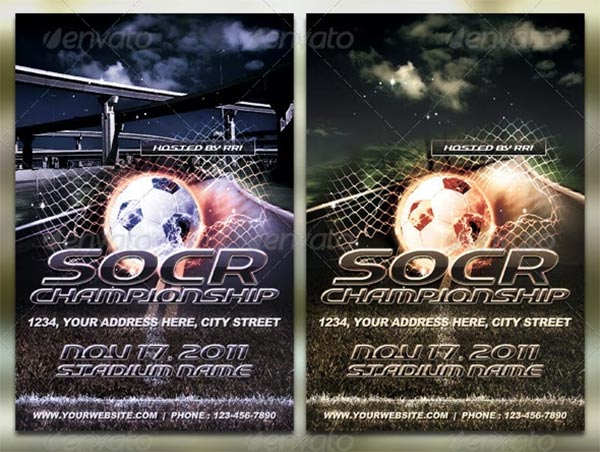 Ultimate Soccer Flyer Template