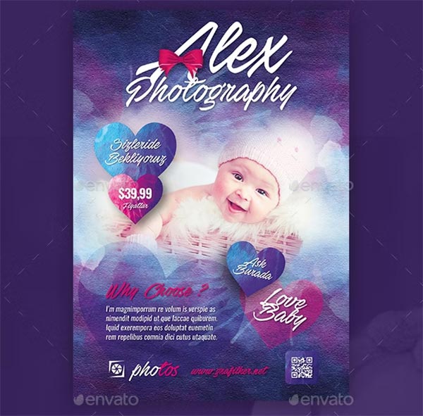 Baby Event PSD Flyer Templates
