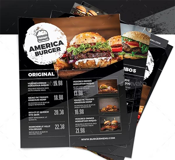 Burger Restaurant PSD Flyers