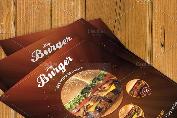 Burger Flyer Template