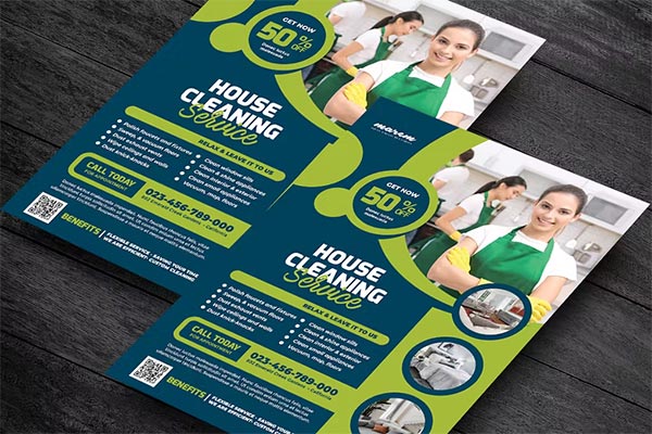 Cleaning Service Design Flyer