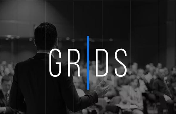 Grids Minimal Powerpoint Template