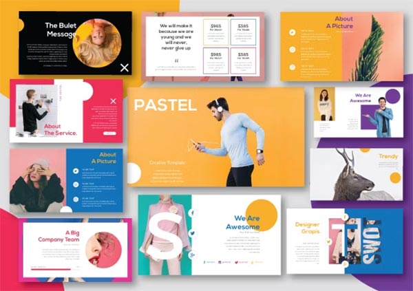 Pastel Modern Minimal Powerpoint