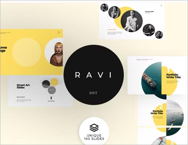 Ravi Minimal Powerpoint Template