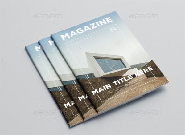 Simple Minimal Architecture Magazine