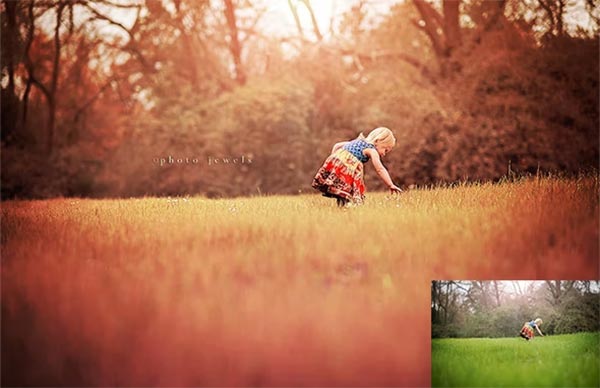 Beautiful Summer Evening Effect Photoshop Actions