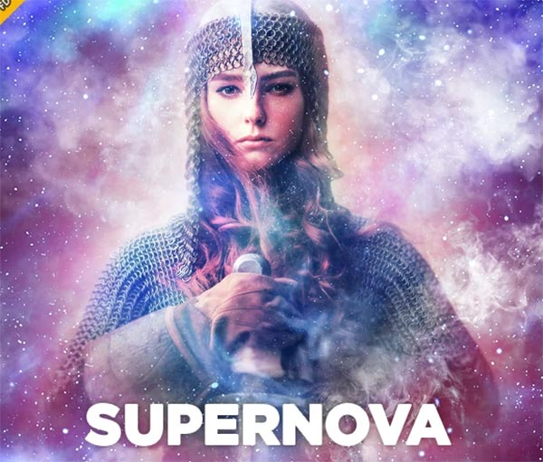 Galaxy Supernova Photoshop Action