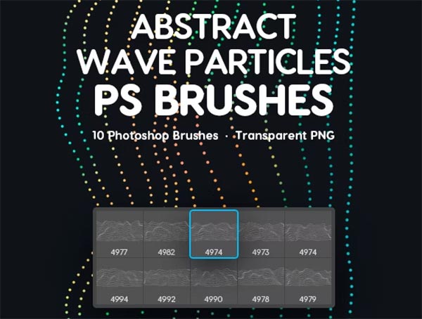 Abstract Wave Particles PSD Brushes