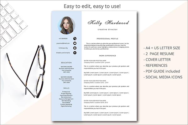 Creative Director Resume Template