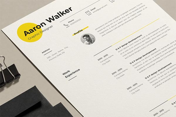 Minimal Resume Template