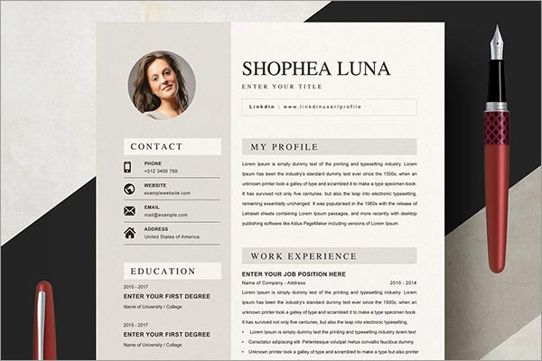 Curriculum Vitae Template
