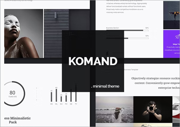 Komand Business Theme Template