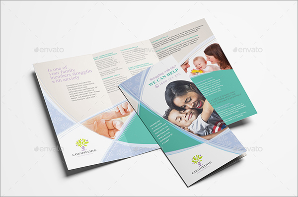 Counselling Tri-Fold Brochure Template