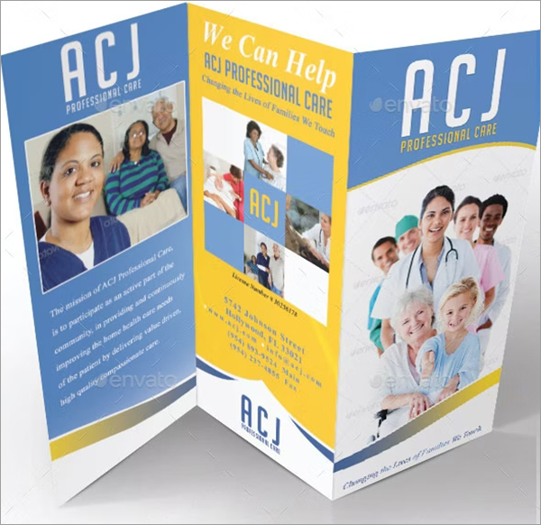 Home Health Brochure Template