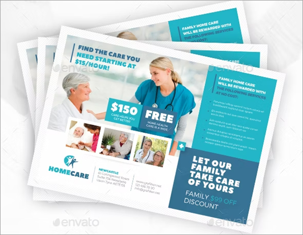 Home Health Care PSD Flyer Templates