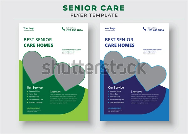 Best Senior care Home Flyer