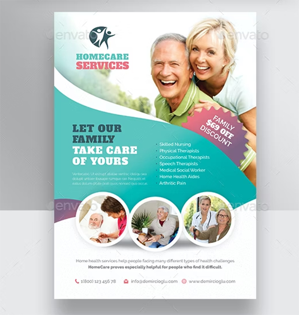 Home Care Flyer Bundle Templates