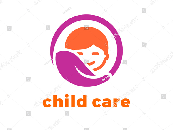 Baby Care Logo Design Template