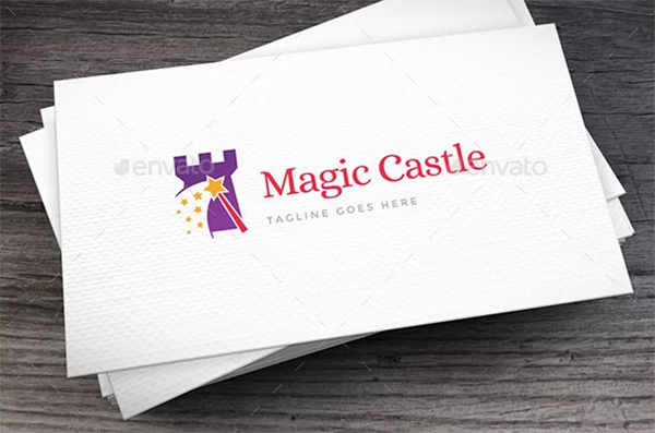 Magic Castle Logo Template