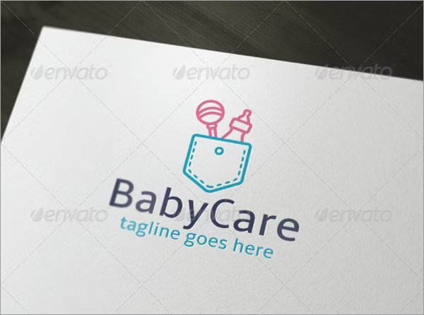 Baby Care Logo Template