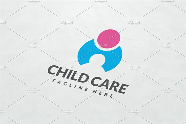 Child Care Logo Template