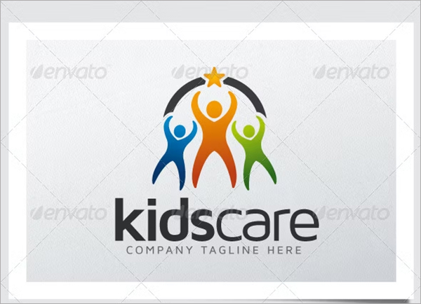 Kids Care Logo Templates