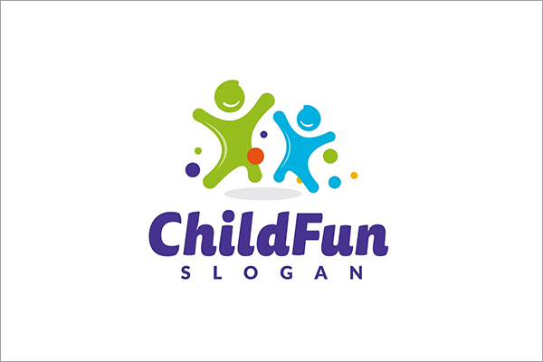 Child Fun Logo Template