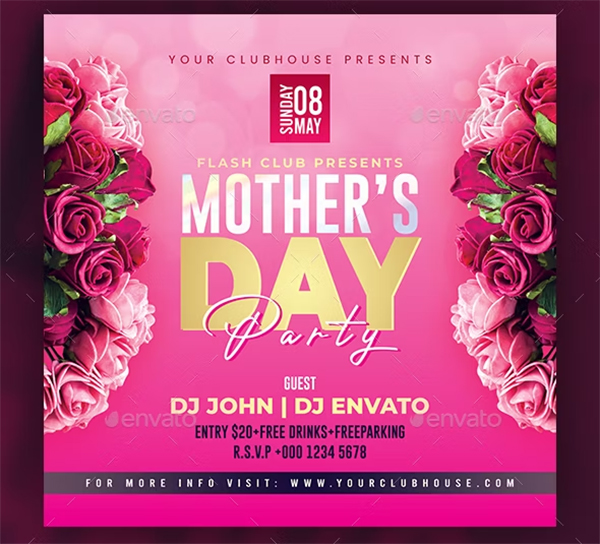 Mothers Day Flyer