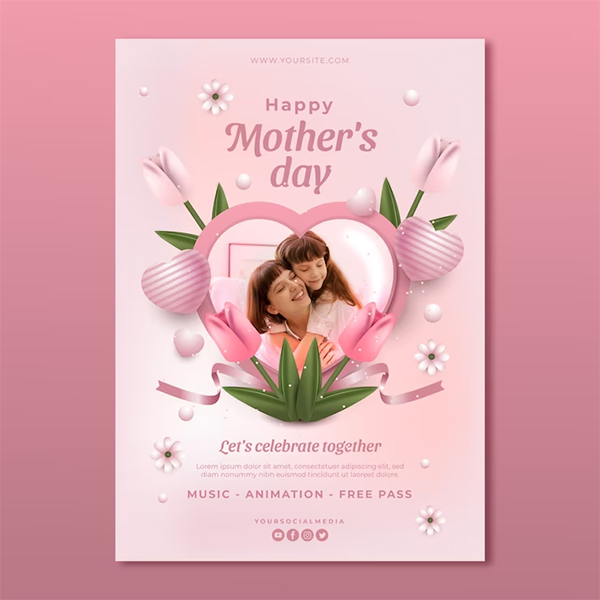 Free PSD Mothers Day Flyer Template