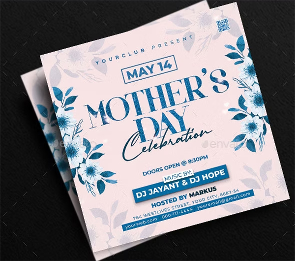Mothers Day Flyer PSD Design