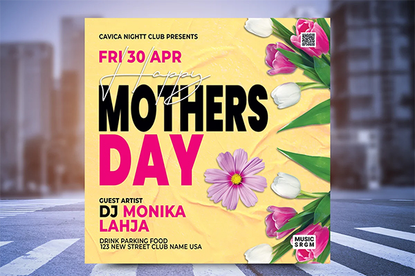 Mothers Day Layers Flyer