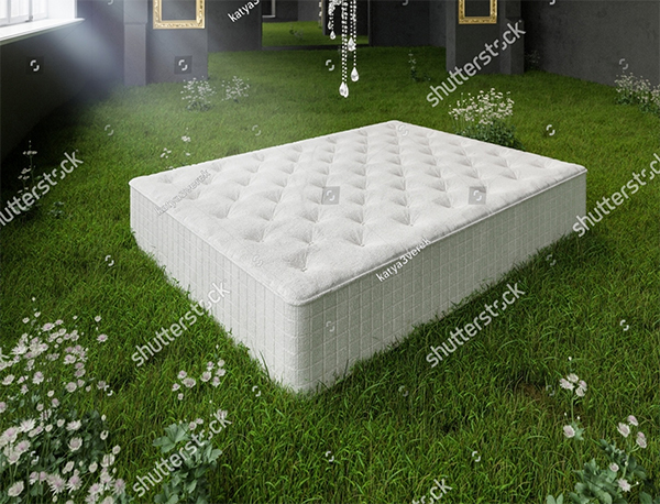 WhiteMattress Mockup