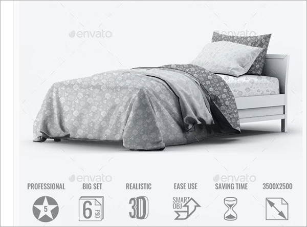 Single Bedding Mock-Up
