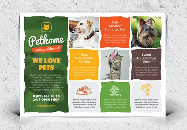 Pet Shop Flyer Templates