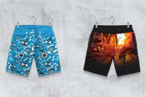 Shorts Boxer Briefs Mockups